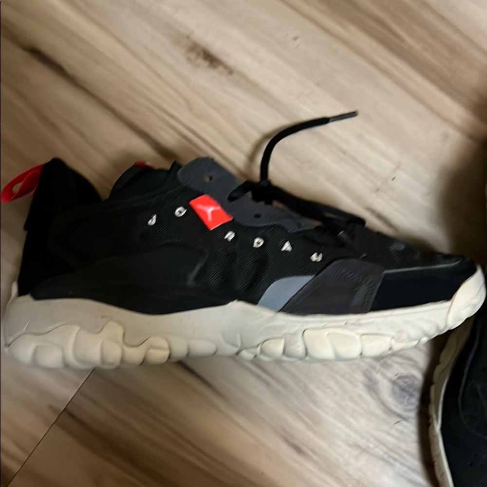 Black and Gray Sneakers